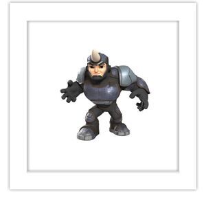 NEW Pops Marvel Spidey & His Amazing Friends Rhino Wall Art Framed 12''